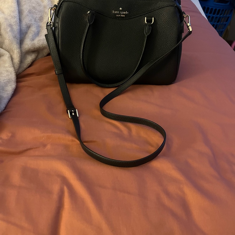 Kate Spade Black Leather Handbag